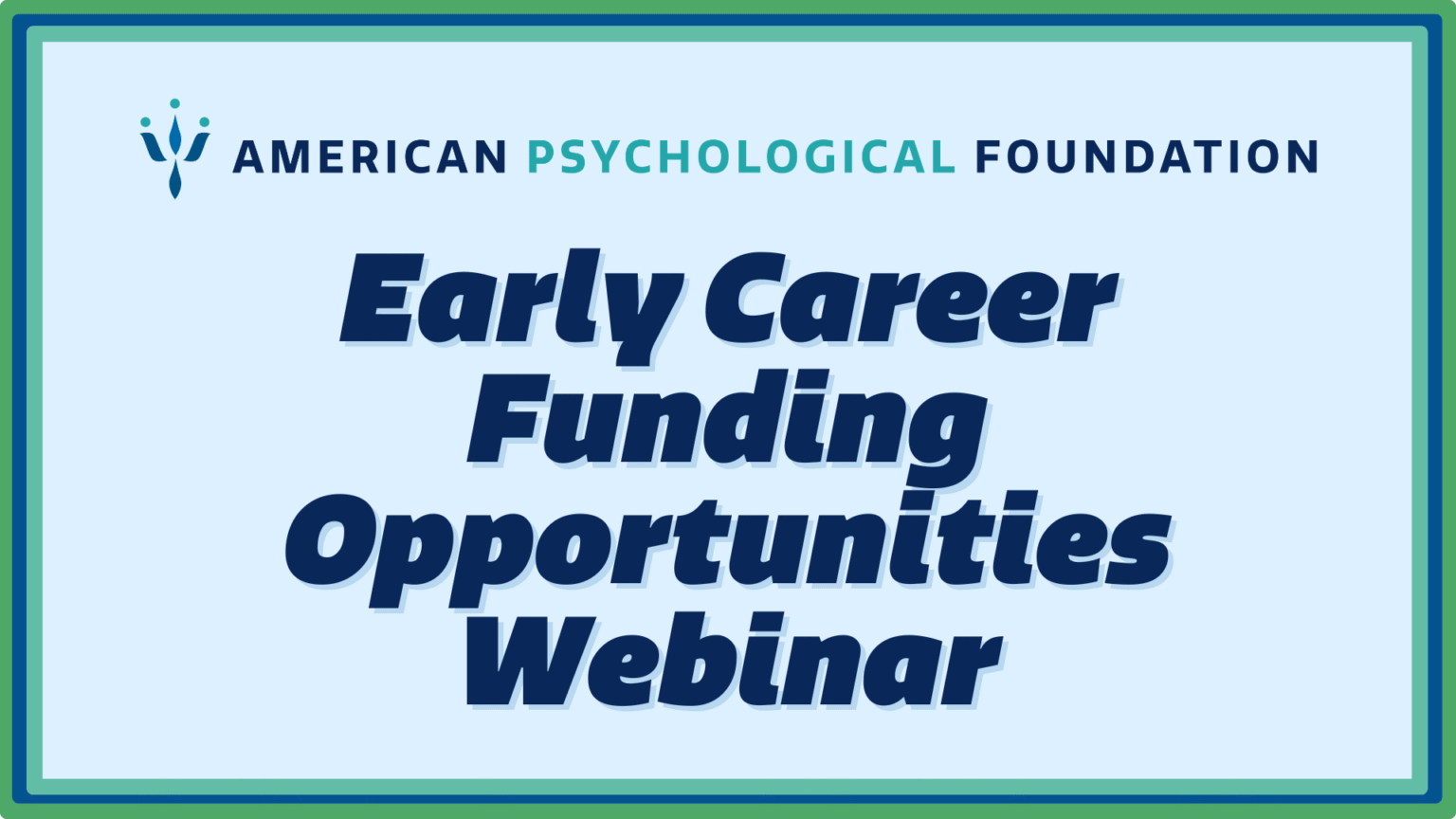 Early Career Funding Opportunities Webinar with APF & CECP - American ...