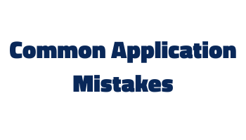 Common Application Mistakes
